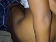 Ebony Petite Takes A Super Thick Huge Black Dick 12/16