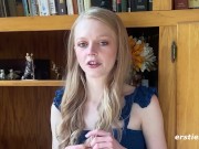 Ersties - Hot American Babe Gives Herself a Paddling 10/16