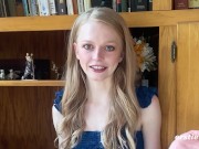 Ersties - Hot American Babe Gives Herself a Paddling 12/16