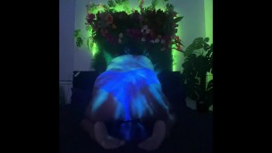 Fat Femboy having Projector Fantasy Fun