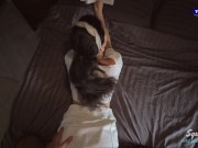 Sexy moaning stepmom plays her favorite game with stepson while reading the book 5/16