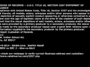 DOWN FOR BBC Sandra Love I Love A Big Black Sausage 1/16