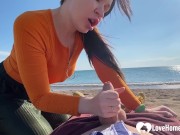 During out desert travels, my gf decided to give me a blowjob in the open. 16/16