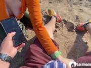 During out desert travels, my gf decided to give me a blowjob in the open. 8/16