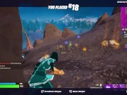 THROWING ROCK HARD / FORTNITE 15/16
