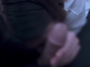 裏すじ攻めフェラも得意な女の子♡cum in mohth blowjob 1/16