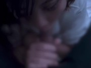 裏すじ攻めフェラも得意な女の子♡cum in mohth blowjob 11/16