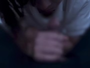 裏すじ攻めフェラも得意な女の子♡cum in mohth blowjob 12/16