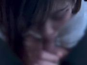 裏すじ攻めフェラも得意な女の子♡cum in mohth blowjob 14/16