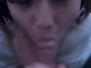 裏すじ攻めフェラも得意な女の子♡cum in mohth blowjob 16/16