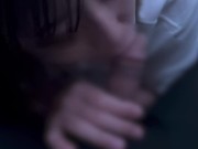 裏すじ攻めフェラも得意な女の子♡cum in mohth blowjob 8/16