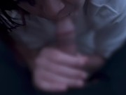 裏すじ攻めフェラも得意な女の子♡cum in mohth blowjob 9/16