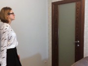 Boss Notices His Secretary Jerking Off At Work And Helps Her 1/16