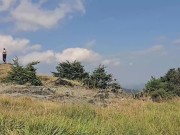 my best friend interrupted my hike and drove me to drain his balls in the mountains - little arden 3/16