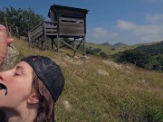 my best friend interrupted my hike and drove me to drain his balls in the mountains - little arden 9/16