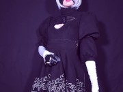 Nier Automata 2B Rides a Cock and Gets a Creampie 1/16