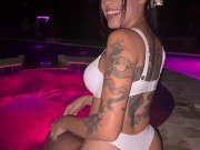 Fucking in the jacuzzi with AnyMendez7 1/16