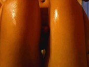 ❤️I rub my cock on her Thighs Until I cum❤️ Legjob 15/16