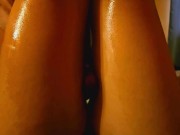 ❤️I rub my cock on her Thighs Until I cum❤️ Legjob 3/16