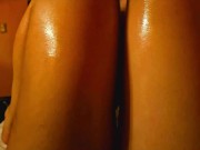 ❤️I rub my cock on her Thighs Until I cum❤️ Legjob 7/16