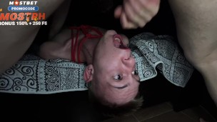 74 Twink gets rough, dirty and hard domination fucking from daddy and his lover