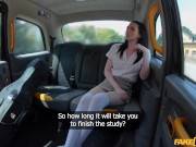 FakeTaxi (Full Scene) Brunette teen college student with tight body learns how to play a new instrument 1/16