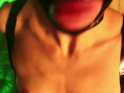 Sexy wife in crazy hot latex outfit makes me cum a lot on her face - Part 1 - Oslo&Chupa 4/16