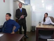 BANGBROS - Cutie Girl Karlee Grey Relieves Stress On Labor Day By Fucking Her Coworker 2/16