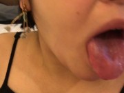 黒髪ショート美女に最後のイラマ地獄からのごっくん③。Gokkun from the last irrumation hell for a short, dark-haired beauty③ 16/16