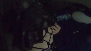 Trans Girl, Shibari, Bad Dragon Oral Play