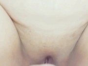 Surprised wife with a new toy 15/16