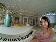 Inked Piano Student Adria Rae Wants To Play Her Music Professor's Flute And Get His Big D 1/16