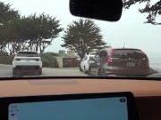 GFE fun with Riley Rose blowjob in the car 2/16