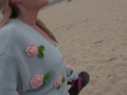 GFE fun with Riley Rose blowjob in the car 7/16