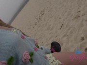 GFE fun with Riley Rose blowjob in the car 8/16