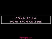 Sona Bella Home From College POV Fuck 1/16