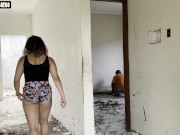 Fui fodida pelo trabalhador na obra.o cara aproveitou que estava me masturbando.pra me foder toda at 2/16