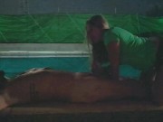 Blowjob in the pool. Full video in my Manyvids. 16/16
