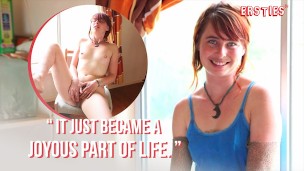 Ersties - Hairy Babe Gets Off While Rubbing Her Pussy