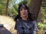 Real Teens - Sexy Tattooed Teen Lysagna DelRay Flashing And Fucking Under The Bridge 3/16