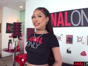 ANAL ONLY Hot little Latina Ryder Rey has her ass pounded and filled up with a big load 3/16