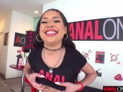 ANAL ONLY Hot little Latina Ryder Rey has her ass pounded and filled up with a big load 4/16