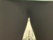 Putting in a new tampon while still keeping my panty liner 16/16