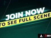 Busty Cutie Gets DP After Being Face Fucked 7/16