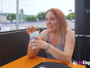 First official casting for Krystal Genner! She's about to try her first porno! 3/16