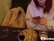 I love looking at her big ass as she grinds my cock in POV. 1/16