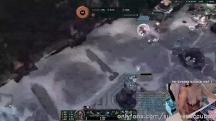 Playing Lucian with my Lovense Inside Me - League of Legends FULL GAME