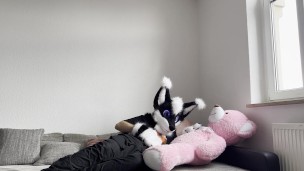 Furry Fursuit Coudle and Fuck Giant Plush Bear || Plushophilia Plushie || Therian