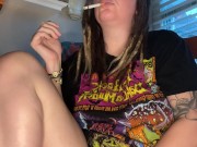 Rainy day smoke break - full video on OF - Screenshot 16 of 16 - HD
