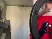 She Masturbates And cums All The Time!Checking The Flexibility and Softness teen Cheerleader's Pussy 1/16